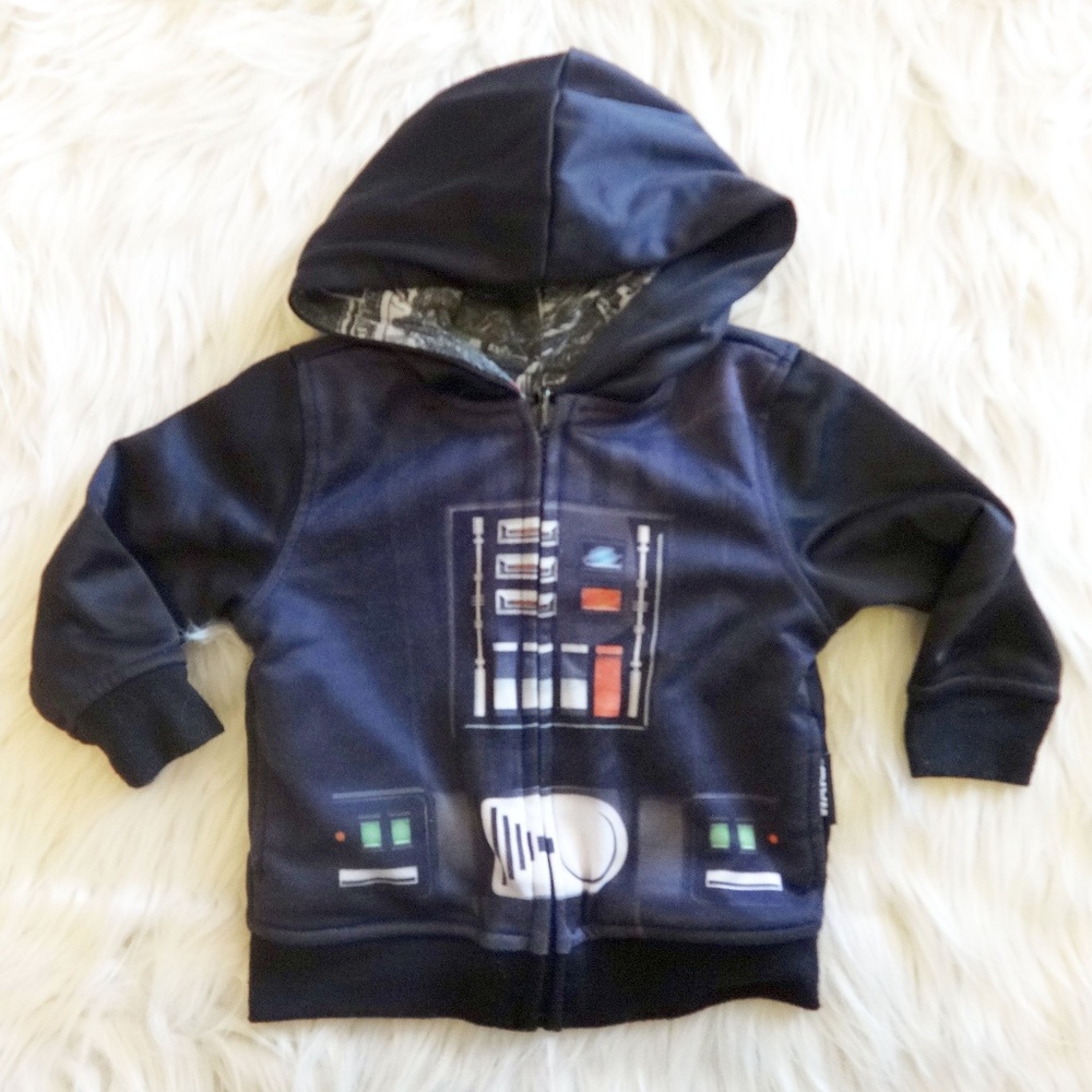 Baby Star Wars Black Sweatshirt
